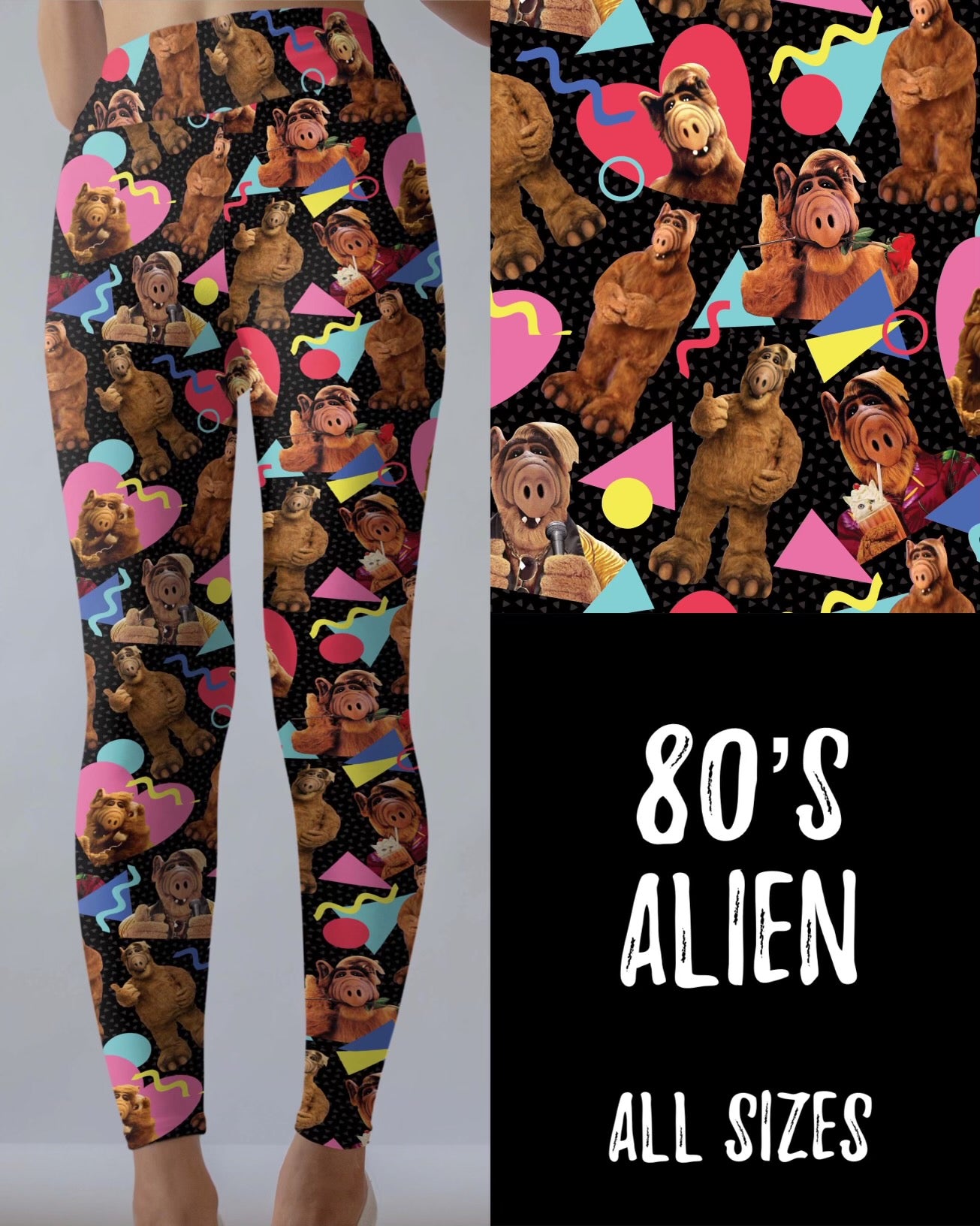 80s A Leggings without Pockets