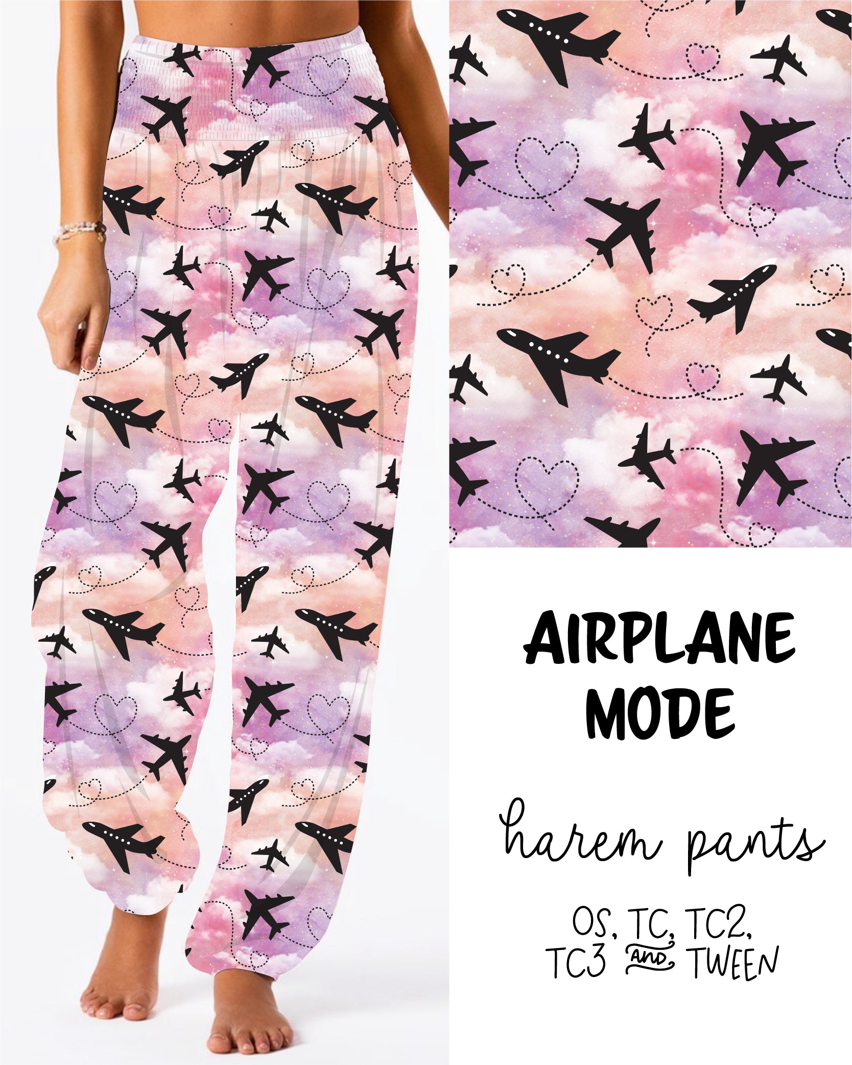 Airplane Mode Harem Pants