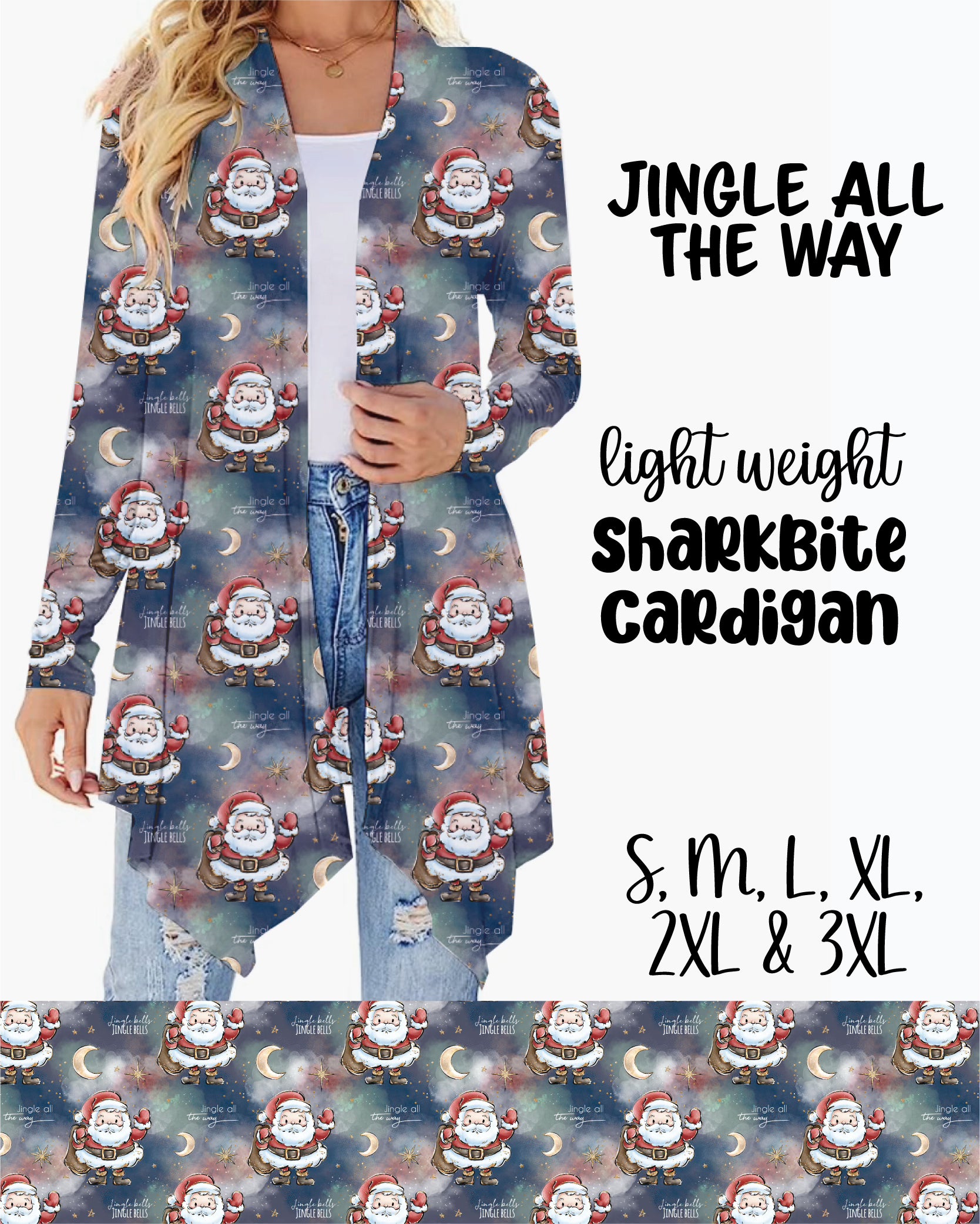 Jingle All the Way Cardigan Preorder 0927