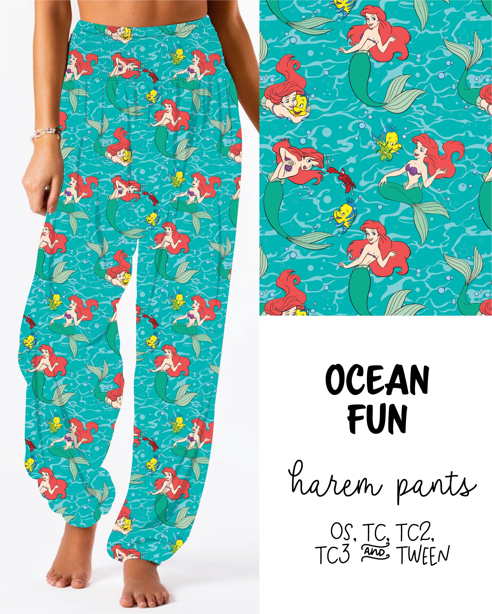 Ocean Fun Harem Pants