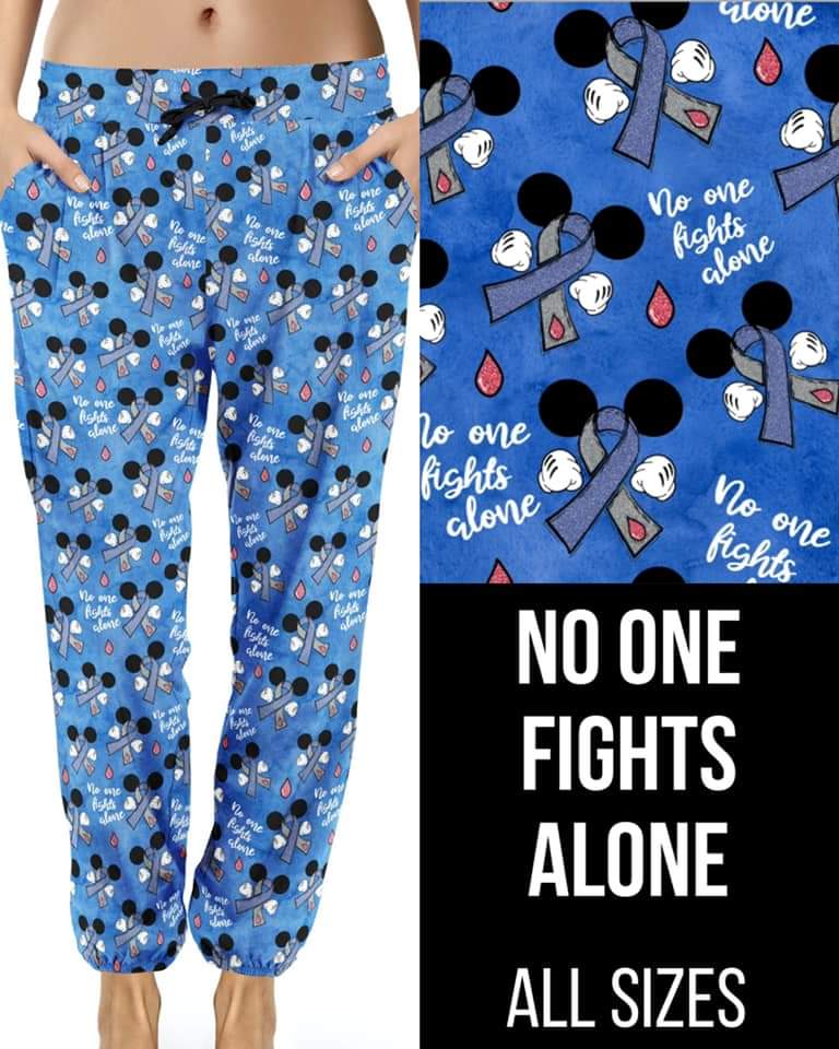 No One Fights Alone Joggers