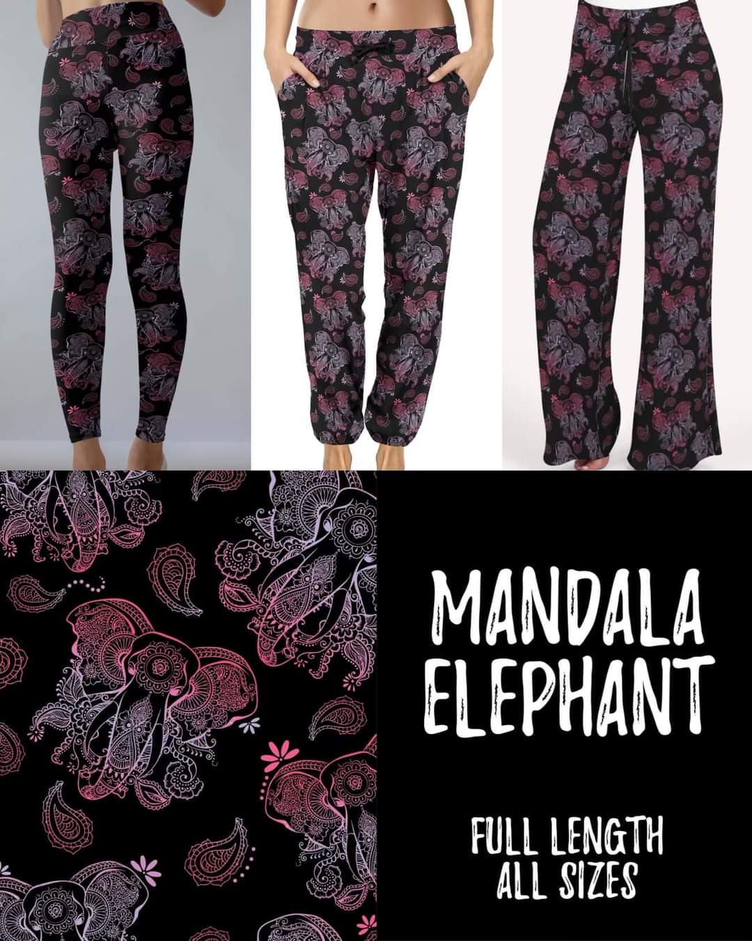 Mandala Elephant