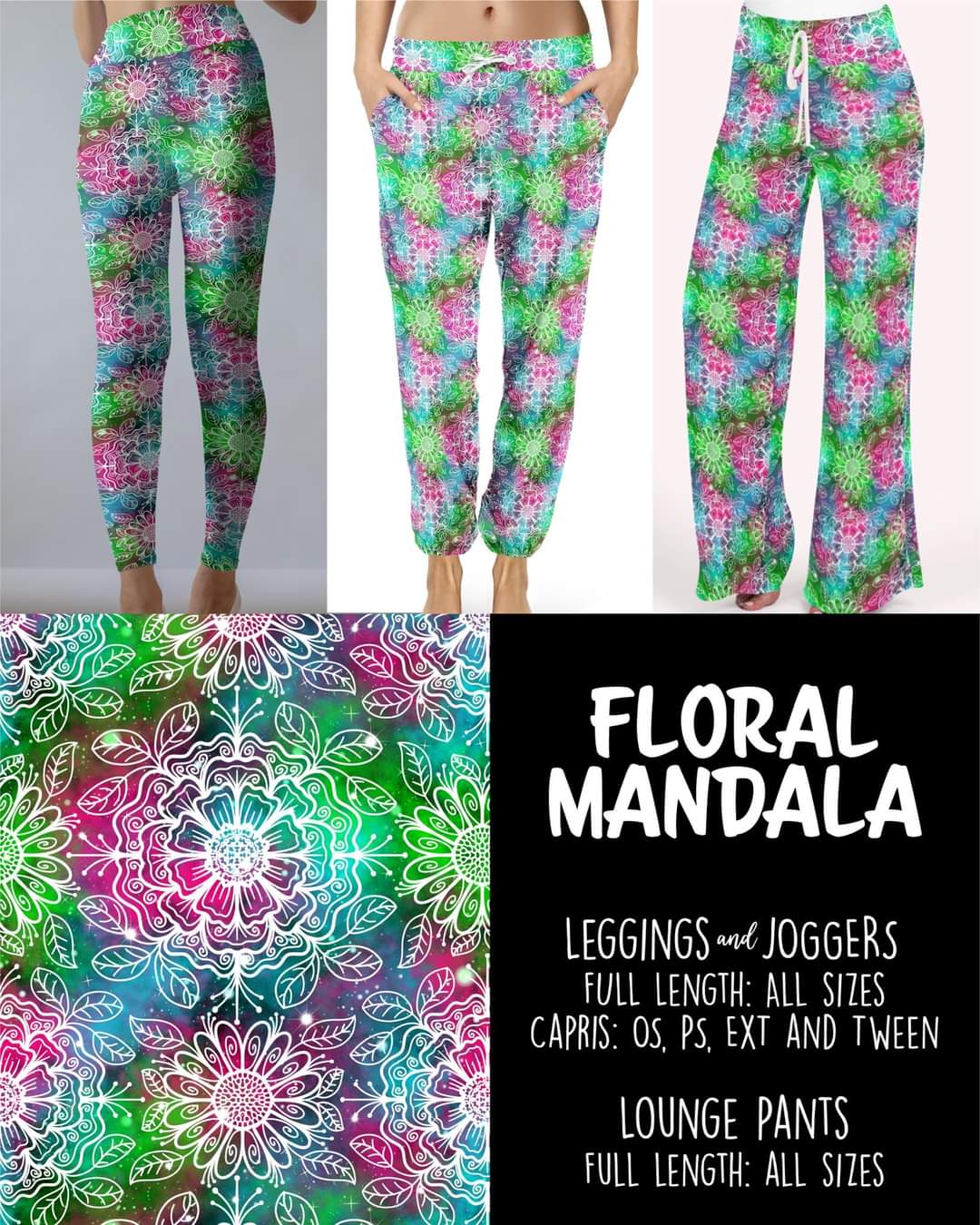 Floral Mandala Loungers