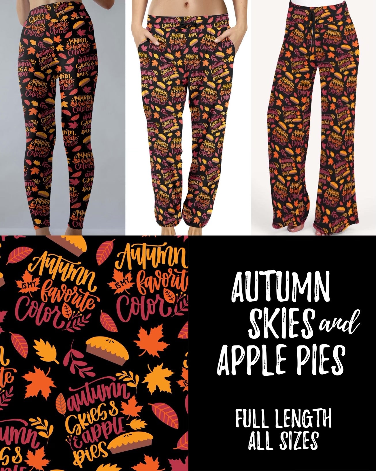 Autumn Skies and Apple Pies