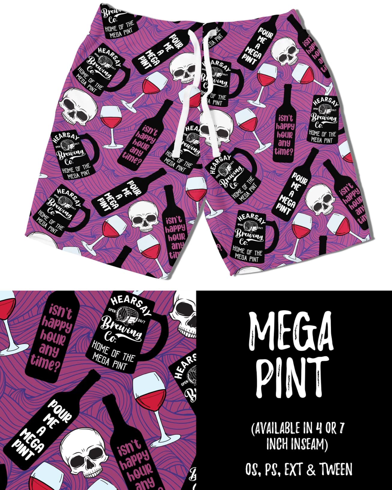 Mega Pint Jogger Shorts (4-inch and 7-inch)