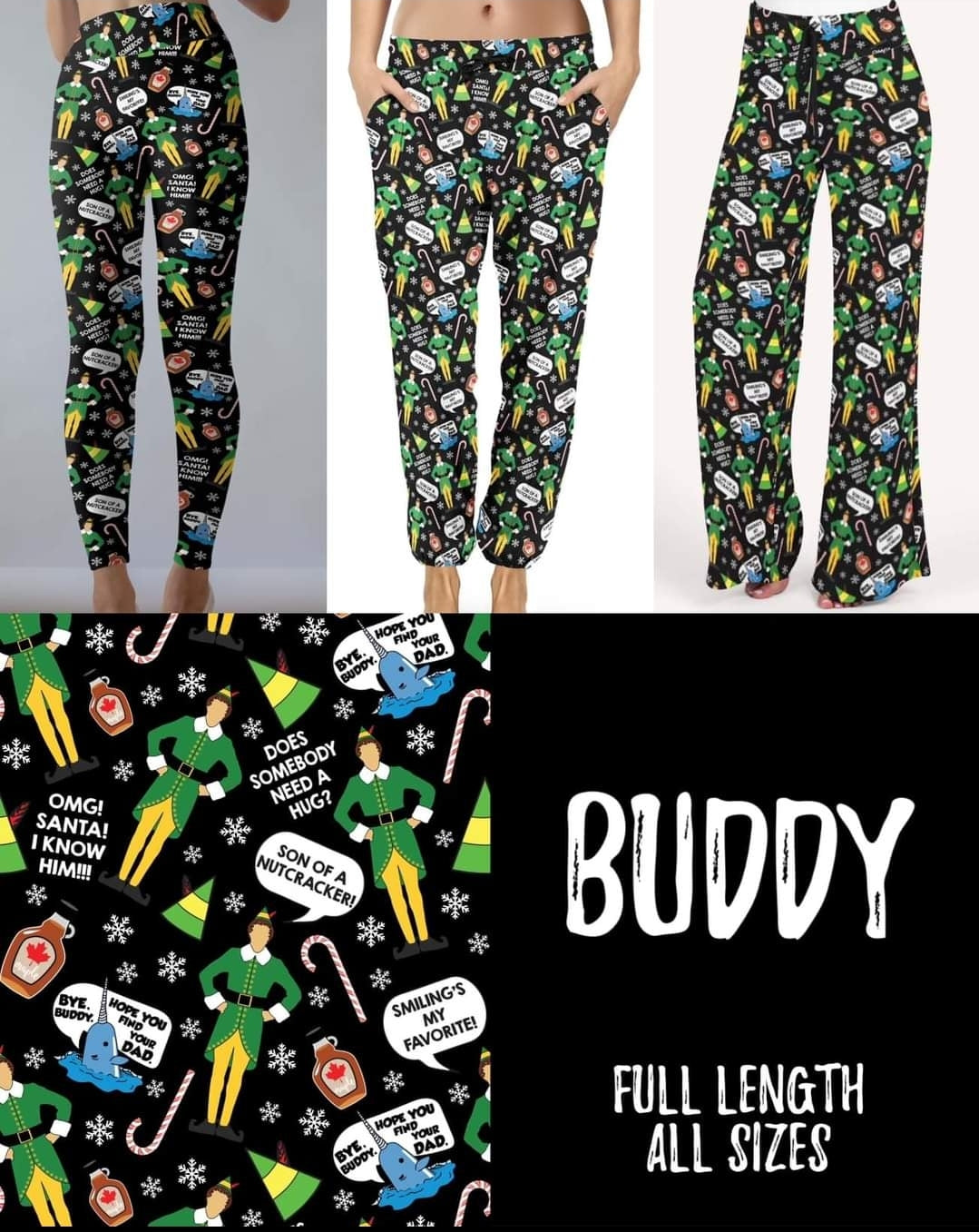 BUDDY leggings, joggers and lounge pants