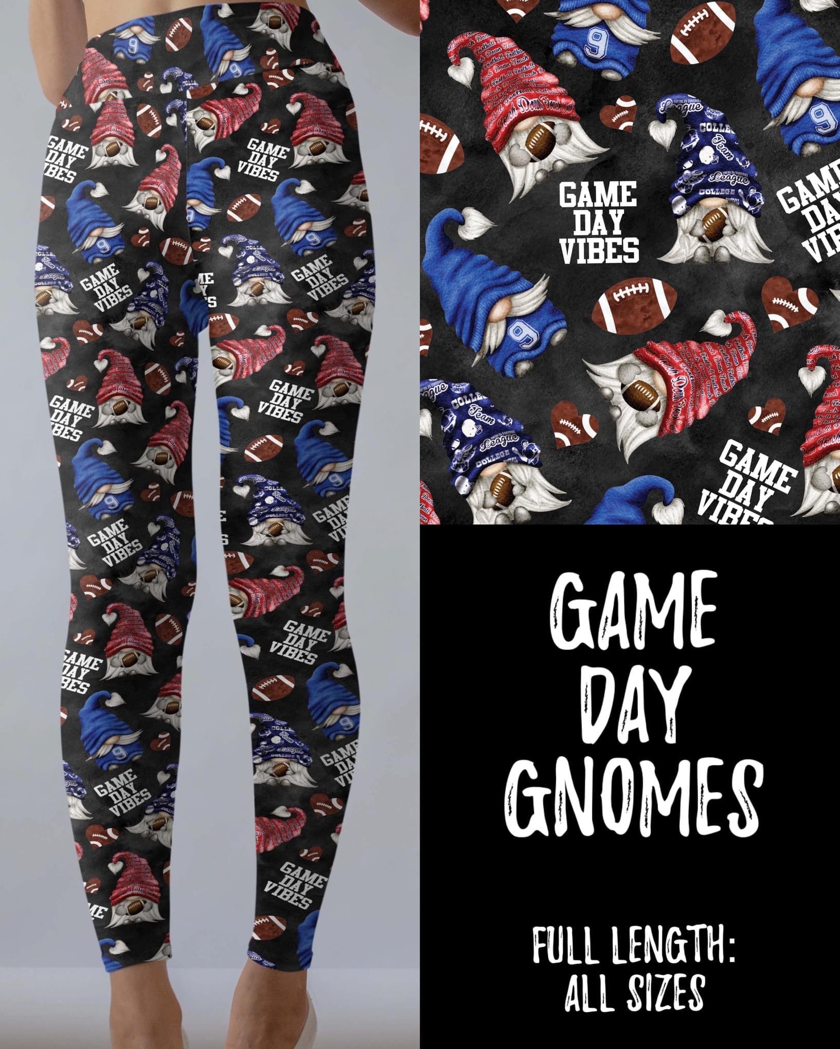 Game Day Gnome Leggings