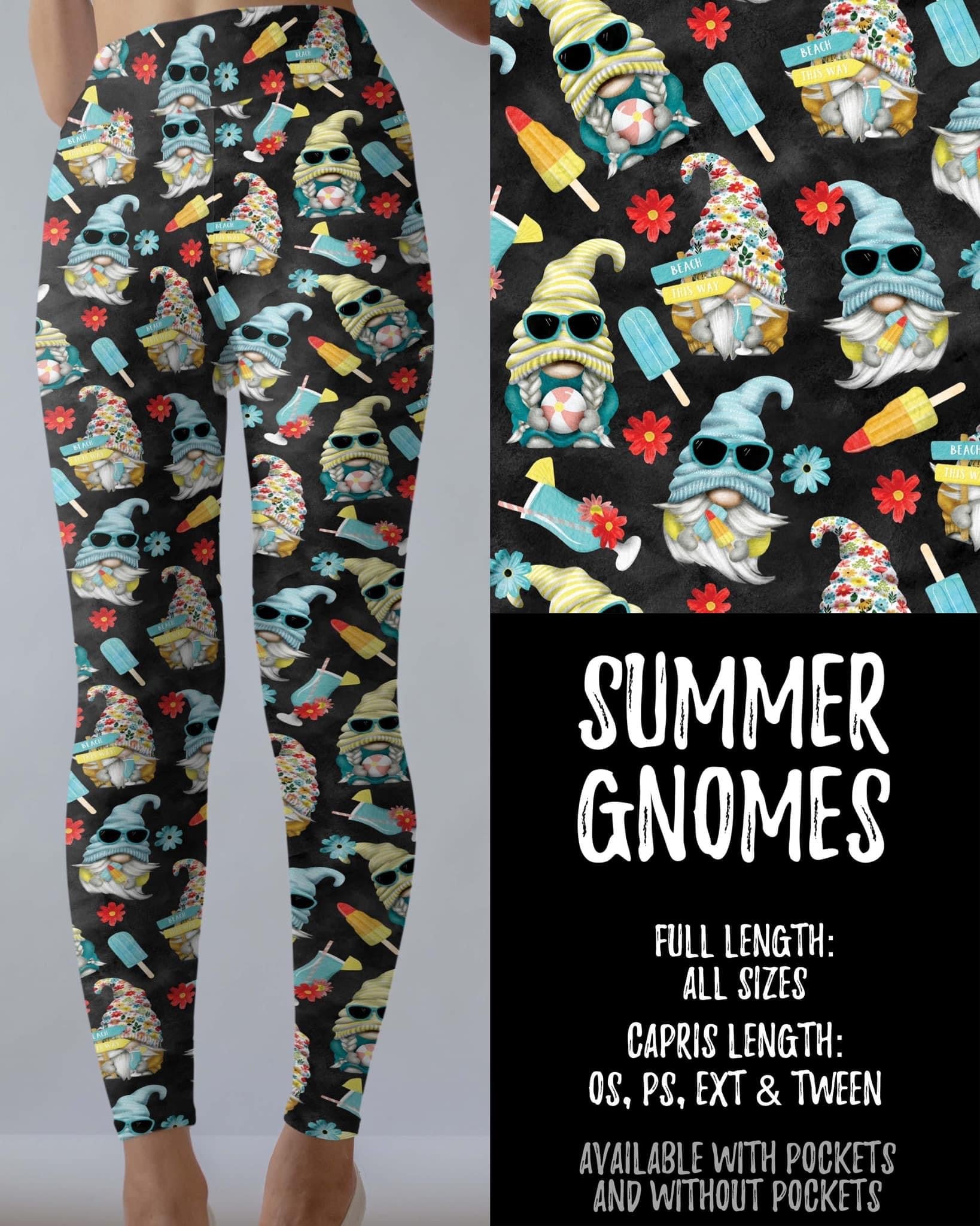 Summer Gnomes Leggings/Capris