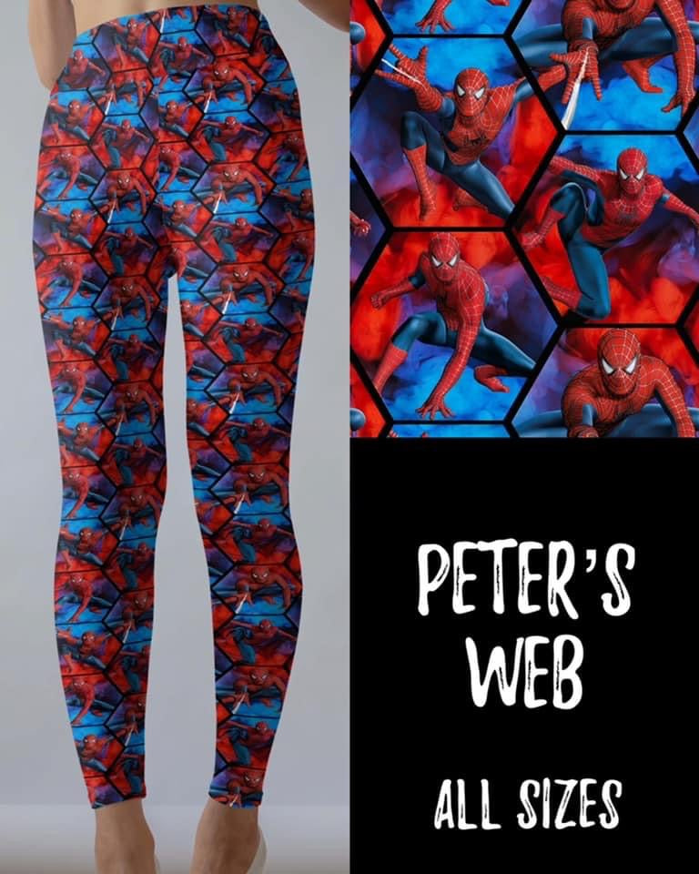 PETERS WEB LEGGINGS AND JOGGERS