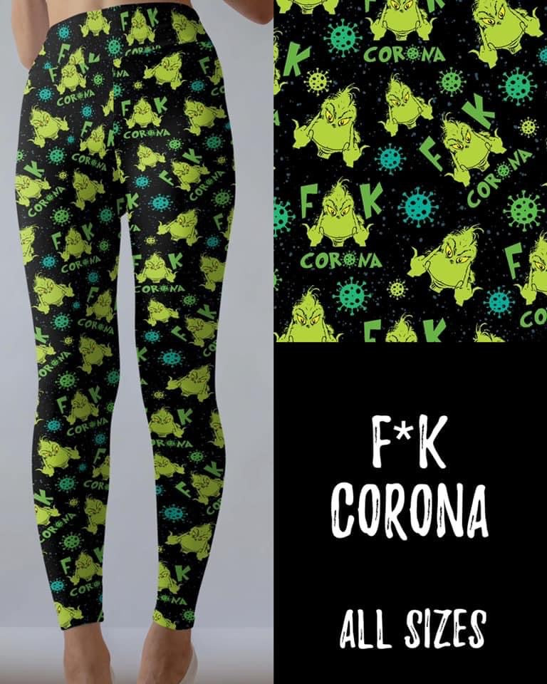 F*k Corona Leggings