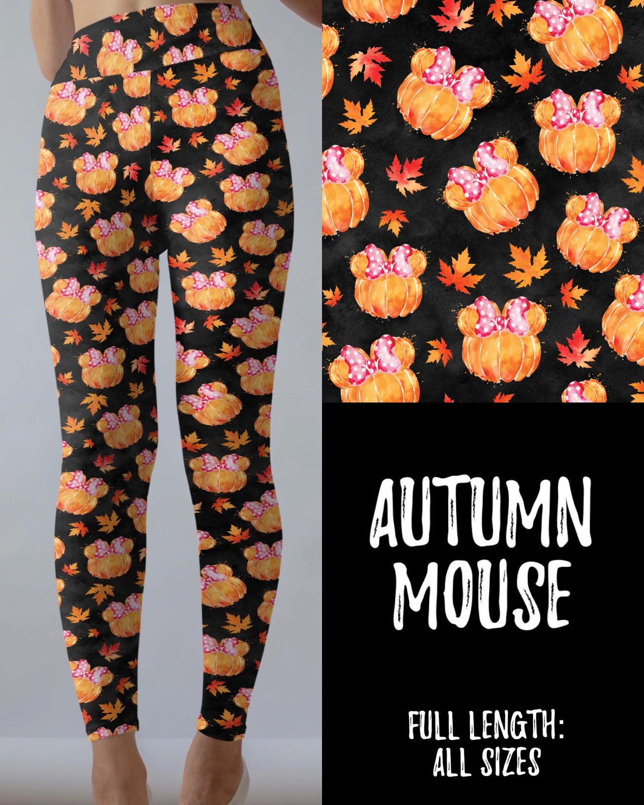 Autumn Mouse Leggings