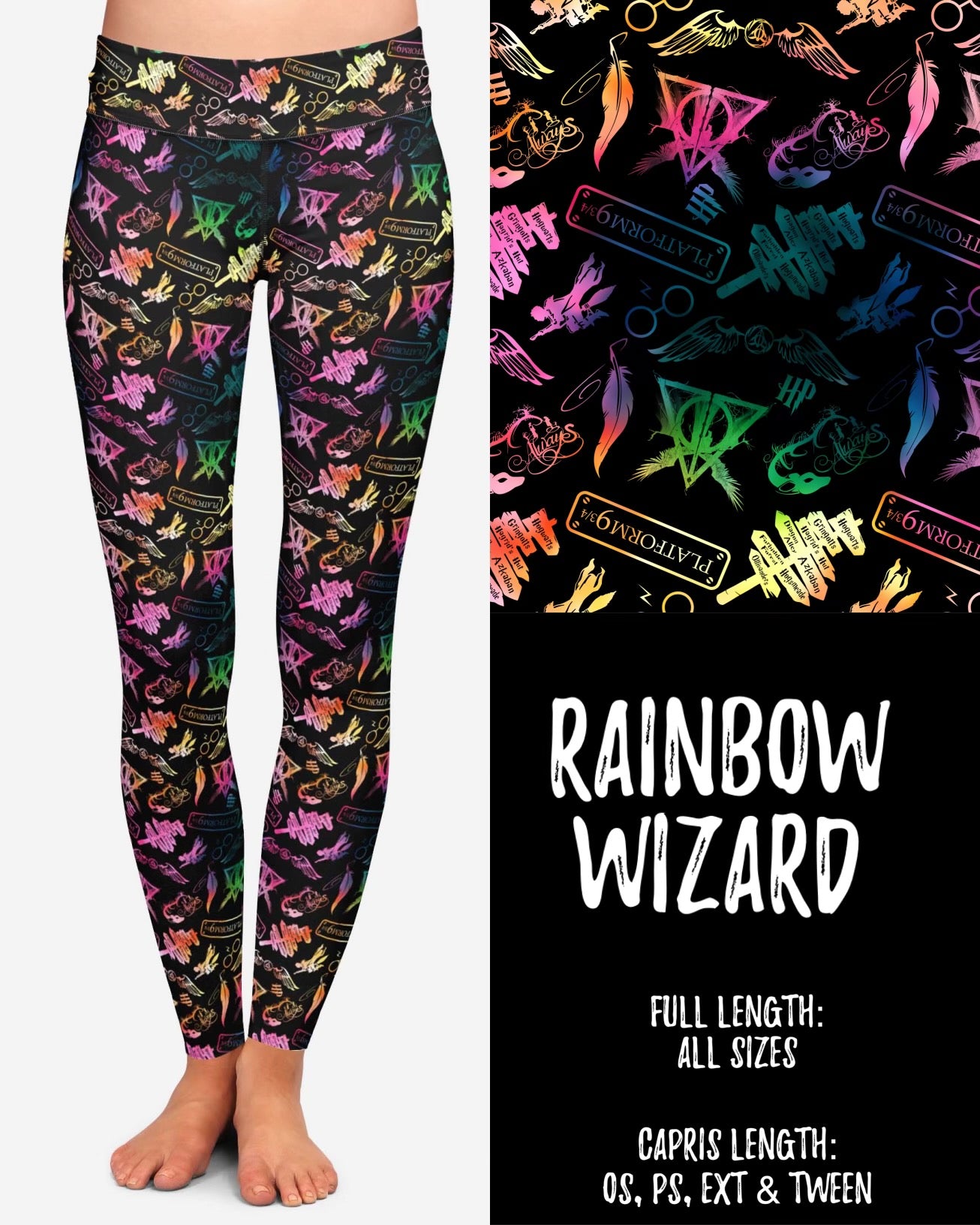 Rainbow Wizard Leggings