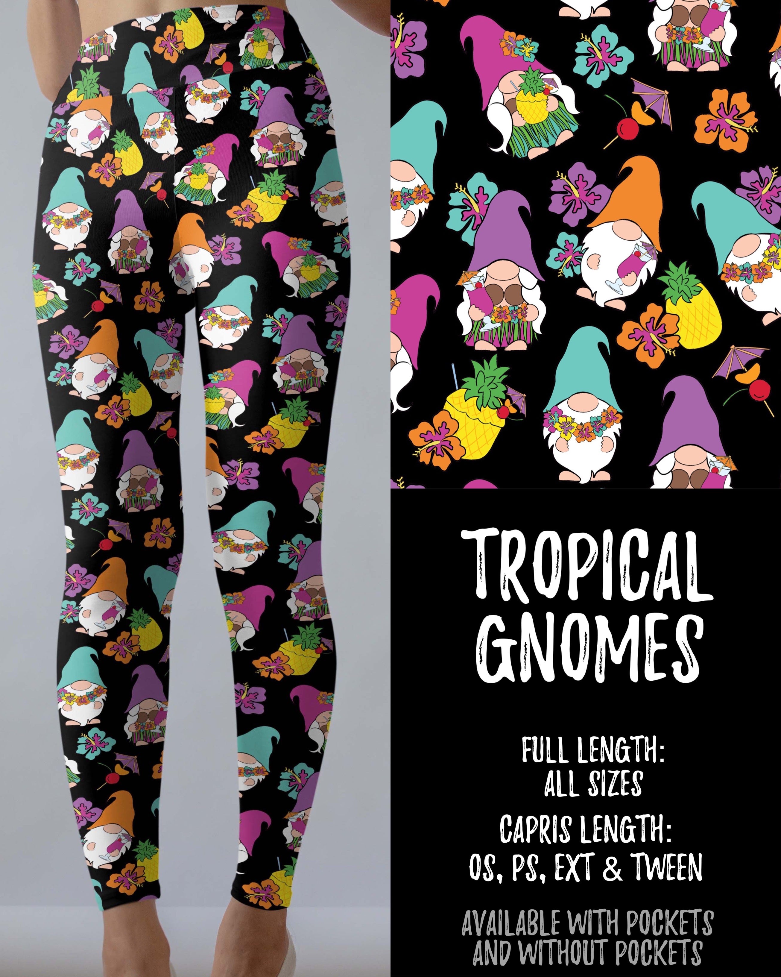 Tropical Gnomes Leggings/Joggers/Lounge