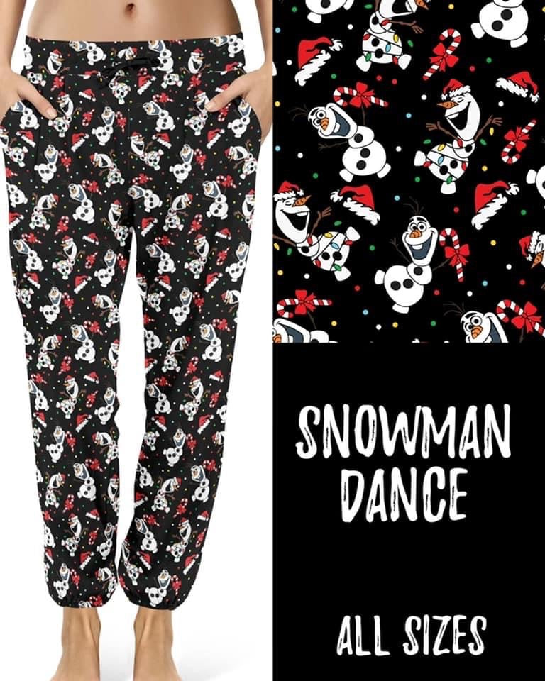Snowman Dance Joggers