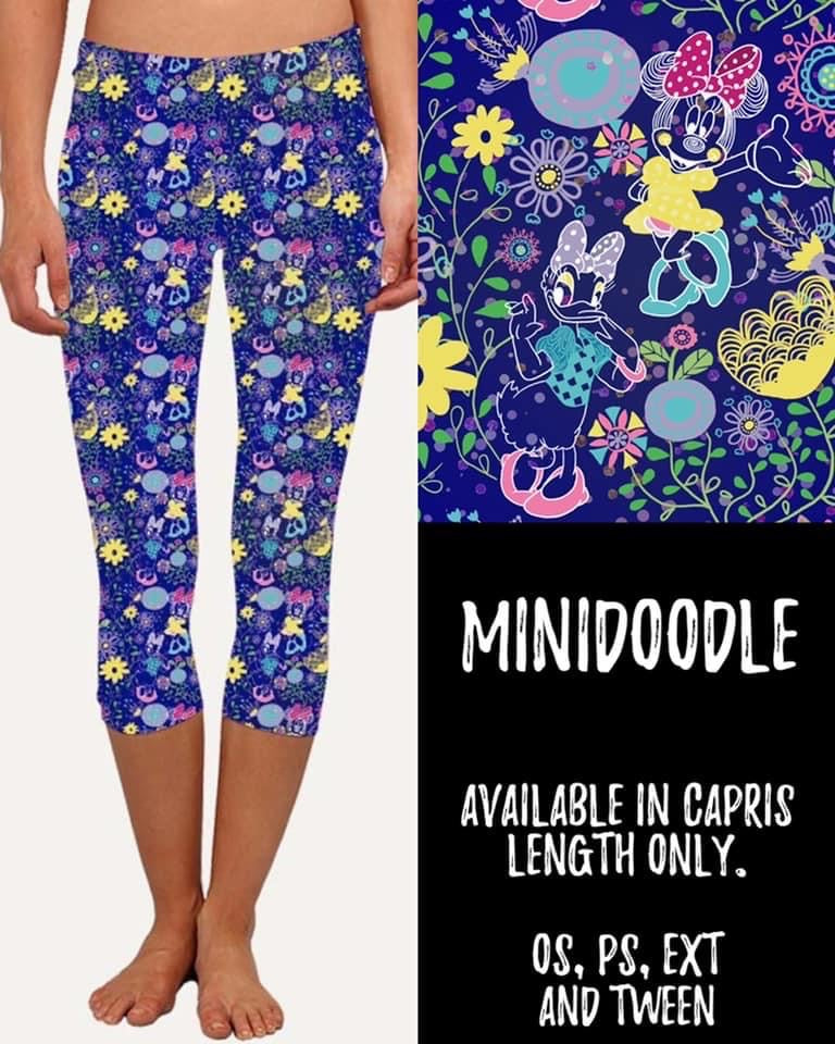 MiniDoodle Capri Leggings